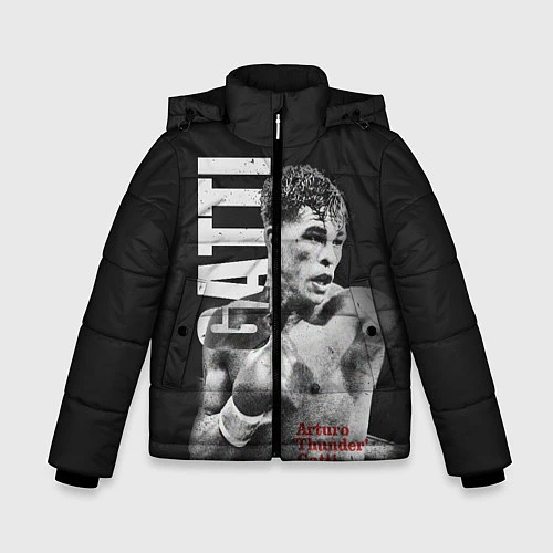 Зимняя куртка для мальчика Gatti / 3D-Черный – фото 1