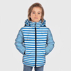 Куртка зимняя для мальчика Тельняшка ВДВ, цвет: 3D-светло-серый — фото 2