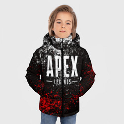 Куртка зимняя для мальчика APEX LEGENDS, цвет: 3D-красный — фото 2