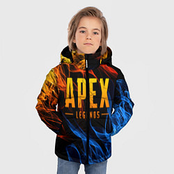 Куртка зимняя для мальчика APEX LEGENDS, цвет: 3D-светло-серый — фото 2
