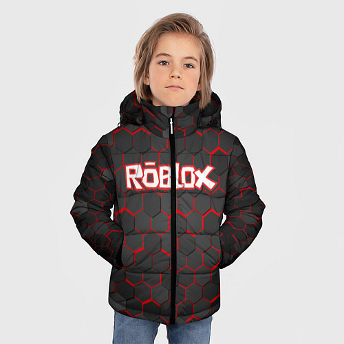 Зимняя куртка для мальчика ROBLOX / 3D-Красный – фото 3