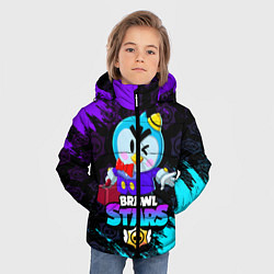 Куртка зимняя для мальчика BRAWL STARS MRP, цвет: 3D-черный — фото 2