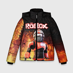 Куртка зимняя для мальчика ROBLOX, цвет: 3D-светло-серый