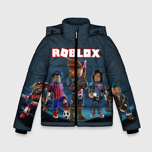 Зимняя куртка для мальчика ROBLOX / 3D-Черный – фото 1