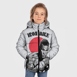 Куртка зимняя для мальчика Iron Mike, цвет: 3D-черный — фото 2