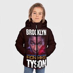 Куртка зимняя для мальчика Mike Tyson, цвет: 3D-черный — фото 2