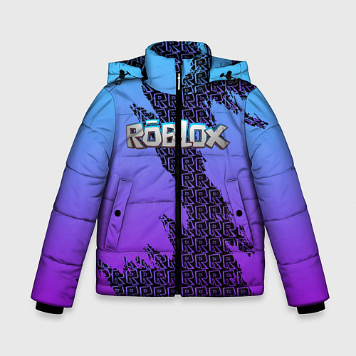 Зимняя куртка для мальчика Roblox / 3D-Черный – фото 1