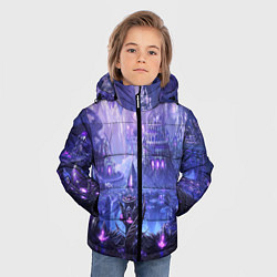 Куртка зимняя для мальчика HEROES, цвет: 3D-черный — фото 2