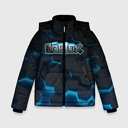Куртка зимняя для мальчика Roblox Neon Hex, цвет: 3D-красный