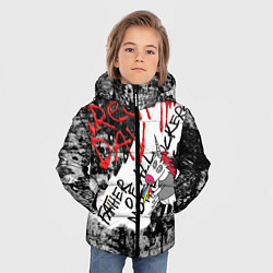Куртка зимняя для мальчика Green Day - Father of All MF, цвет: 3D-черный — фото 2