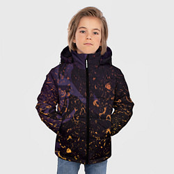 Куртка зимняя для мальчика Flame in the night, цвет: 3D-светло-серый — фото 2