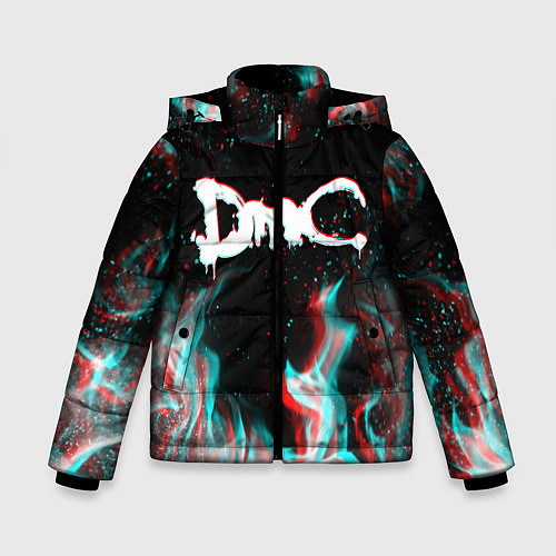 Зимняя куртка для мальчика DEVIL MAY CRY DMC / 3D-Черный – фото 1