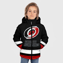 Куртка зимняя для мальчика Каролина Харрикейнз, цвет: 3D-черный — фото 2