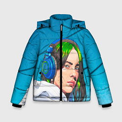Куртка зимняя для мальчика БИЛЛИ АЙЛИШ, цвет: 3D-черный