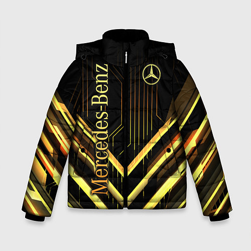 Зимняя куртка для мальчика Mercedes-Benz / 3D-Черный – фото 1