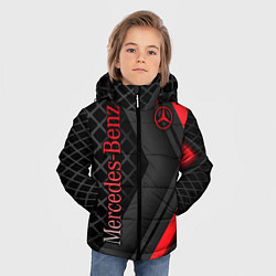 Куртка зимняя для мальчика Mercedes-Benz, цвет: 3D-черный — фото 2