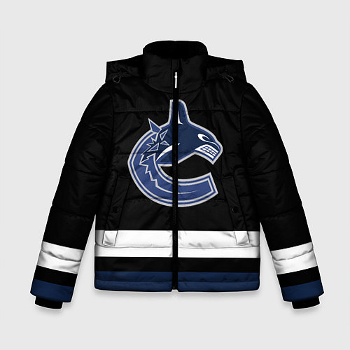 Зимняя куртка для мальчика Vancouver Canucks / 3D-Черный – фото 1