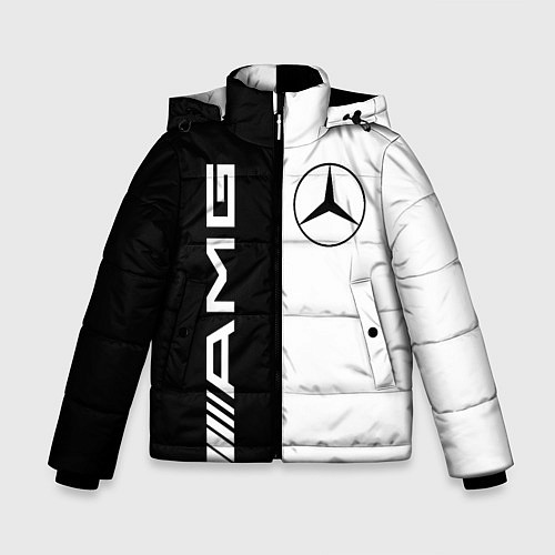 Зимняя куртка для мальчика MERCEDES AMG / 3D-Черный – фото 1