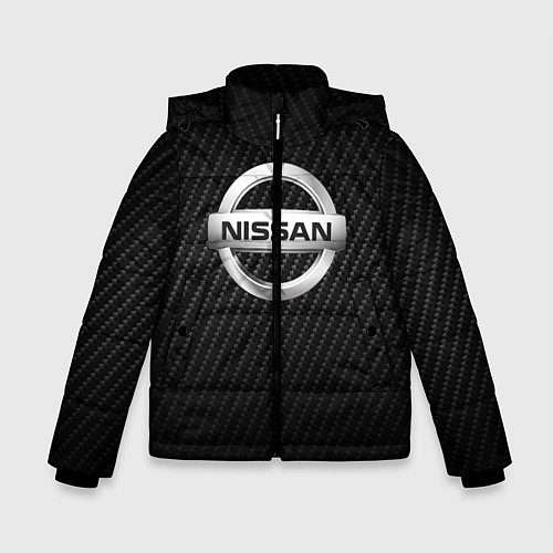 Зимняя куртка для мальчика NISSAN / 3D-Черный – фото 1