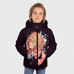 Куртка зимняя для мальчика Pyrokinesis, цвет: 3D-черный — фото 2