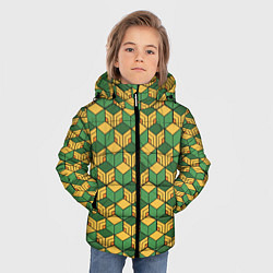 Куртка зимняя для мальчика ГИЮ ТОБИОКА, цвет: 3D-светло-серый — фото 2
