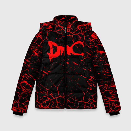 Зимняя куртка для мальчика DEVIL MAY CRY / 3D-Черный – фото 1