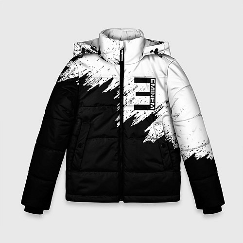 Зимняя куртка для мальчика EMINEM / 3D-Черный – фото 1