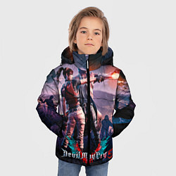 Куртка зимняя для мальчика DMC art, цвет: 3D-светло-серый — фото 2