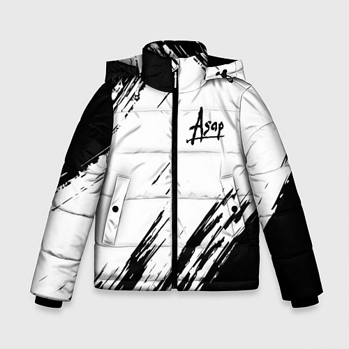 Зимняя куртка для мальчика ASAP ROCKY / 3D-Черный – фото 1