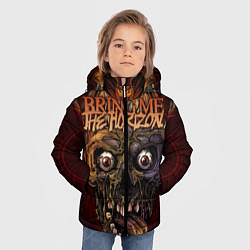 Куртка зимняя для мальчика Bring Me the Horizon, цвет: 3D-черный — фото 2