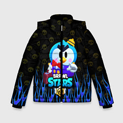 Куртка зимняя для мальчика Brawl stars MRP, цвет: 3D-черный