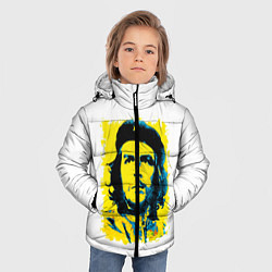 Куртка зимняя для мальчика Че Гевара, цвет: 3D-черный — фото 2