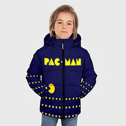 Куртка зимняя для мальчика PAC-MAN, цвет: 3D-черный — фото 2