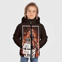 Куртка зимняя для мальчика Jon Jones, цвет: 3D-черный — фото 2