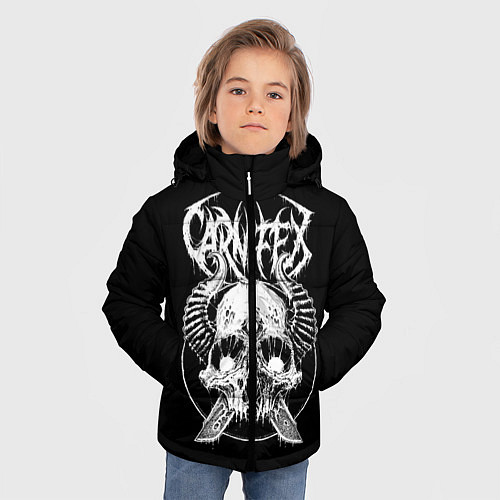 Зимняя куртка для мальчика Carnifex / 3D-Светло-серый – фото 3