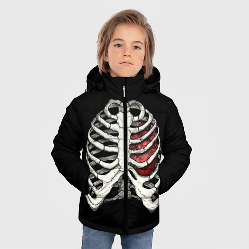 Зимняя куртка для мальчика My Heart / 3D-Светло-серый – фото 3