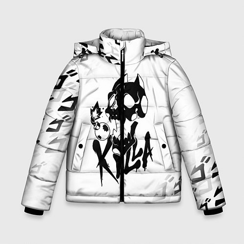 Зимняя куртка для мальчика KILLER QUEEN / 3D-Черный – фото 1