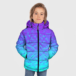 Куртка зимняя для мальчика ПЕРЛАМУТР, цвет: 3D-светло-серый — фото 2