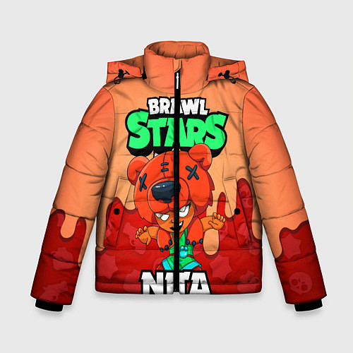 Зимняя куртка для мальчика BRAWL STARS NITA / 3D-Черный – фото 1