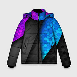 Куртка зимняя для мальчика Bona Fide, цвет: 3D-черный