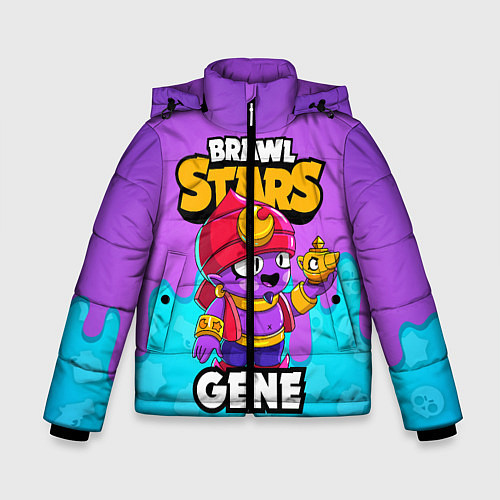 Зимняя куртка для мальчика BRAWL STARS GENE / 3D-Черный – фото 1