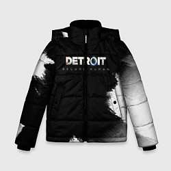 Куртка зимняя для мальчика Detroit:Become Human, цвет: 3D-светло-серый