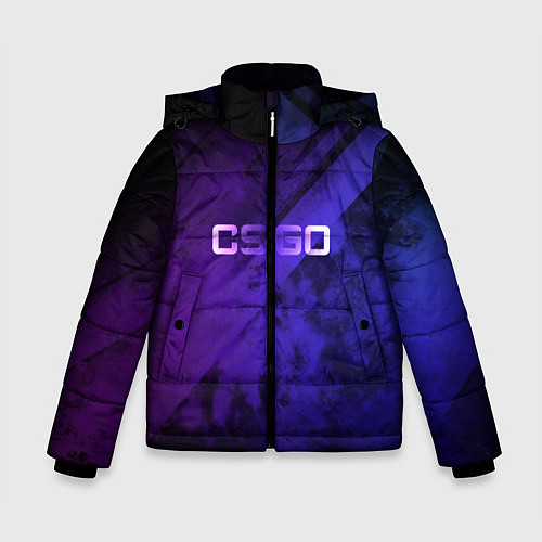 Зимняя куртка для мальчика CSGO / 3D-Черный – фото 1