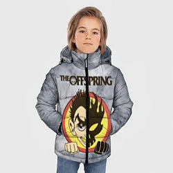 Куртка зимняя для мальчика The Offspring, цвет: 3D-черный — фото 2