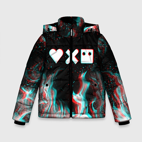 Зимняя куртка для мальчика LOVE DEATH ROBOTS LDR / 3D-Черный – фото 1
