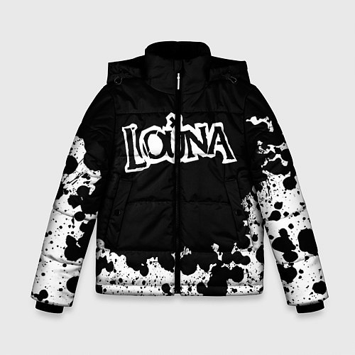 Зимняя куртка для мальчика Louna / 3D-Черный – фото 1