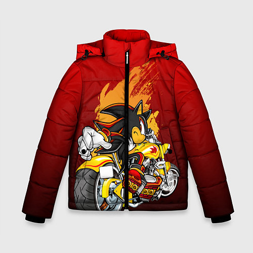 Зимняя куртка для мальчика Ёж Шедоу / 3D-Черный – фото 1