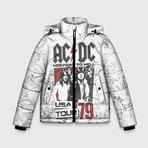 Зимняя куртка для мальчика ACDC / 3D-Черный – фото 1