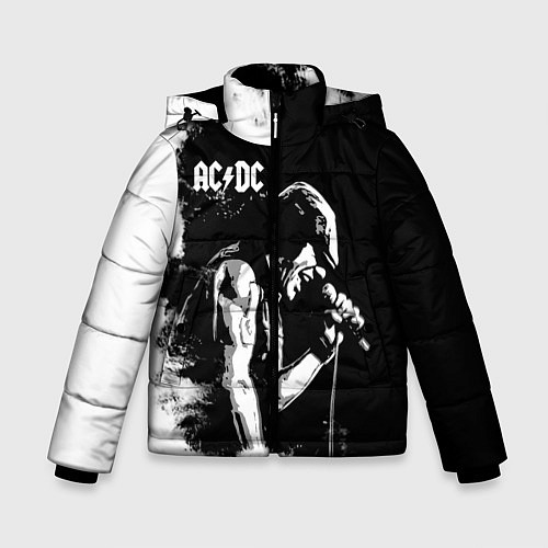 Зимняя куртка для мальчика ACDC / 3D-Черный – фото 1