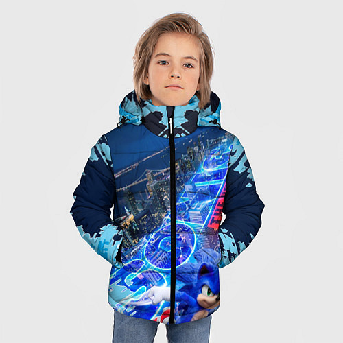 Зимняя куртка для мальчика Sonik / 3D-Красный – фото 3